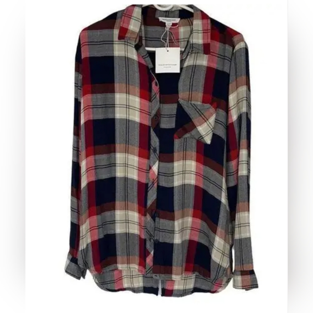 Beachluchlounge flannel shirt Size: XS